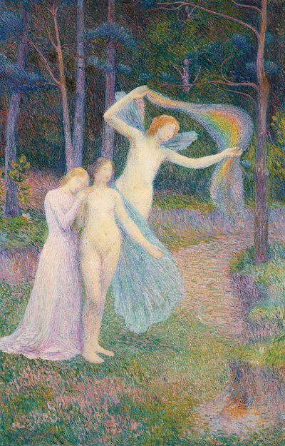 Frauen unter den Bäumen, 1897 von Hippolyte Petitjean