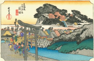 Fujisawa von Hiroshige