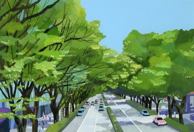 Tokyo, Omotesando, Harajuku von Hiroyuki Izutsu