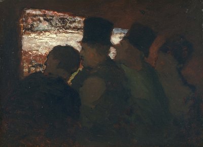 Theaterbesuch von Honoré Daumier