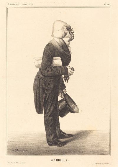 Antoine Odier von Honoré Daumier