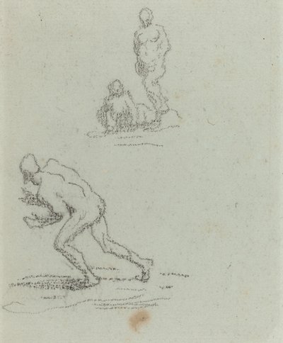 Badende von Honoré Daumier