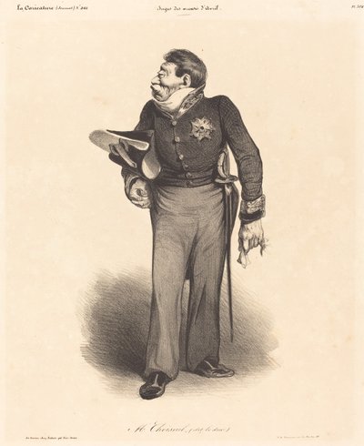 C.-A. Gabriel, Herzog von Choiseul von Honoré Daumier