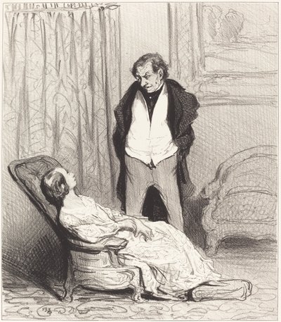 Karotte des Etuis von Honoré Daumier