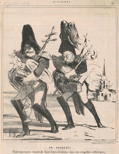 In der Walachei von Honoré Daumier