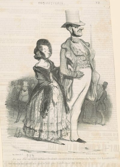 Ich sage mir selbst von Honoré Daumier