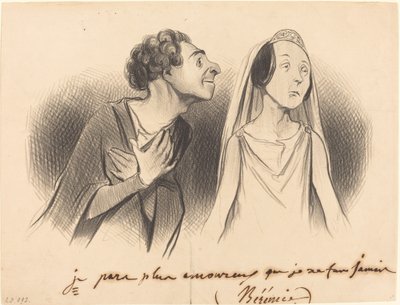 Ich gehe verliebter als... jemals... von Honoré Daumier