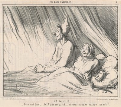 Der 14. Juni von Honoré Daumier
