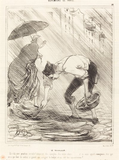 Der Verwüster von Honoré Daumier