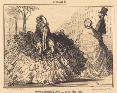 Moden des Frühlings 1855 von Honoré Daumier