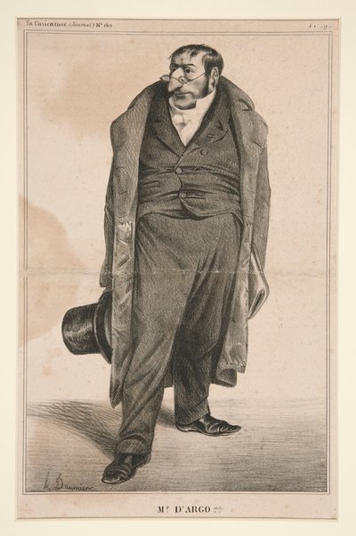 Herr D von Honoré Daumier