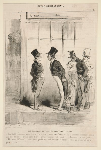 Robert Macaire Direktor von Honoré Daumier
