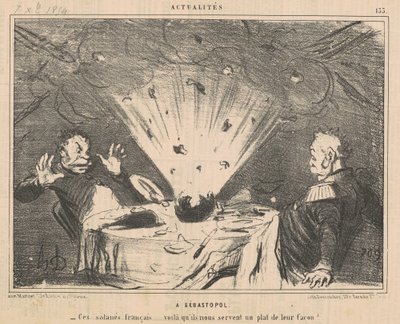 Sewastopol von Honoré Daumier