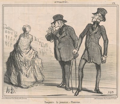 Immer die Jugend – Flourens von Honoré Daumier