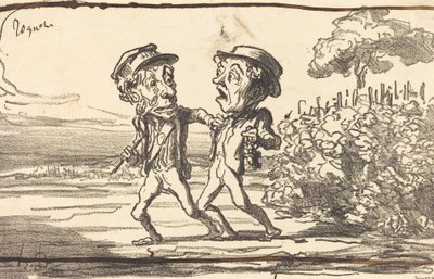 Ein Verbrecher! von Honoré Daumier