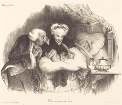 Eine neue Nase von Honoré Daumier