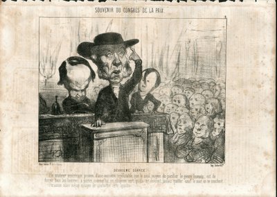 Le Charivari von Honoré Daumier