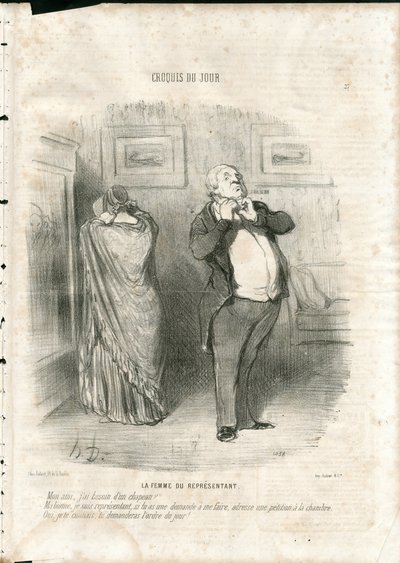 Le Charivari von Honoré Daumier