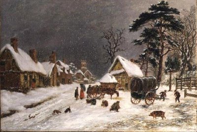Schneeszene von Hopkins Horsley Hobday Horsley