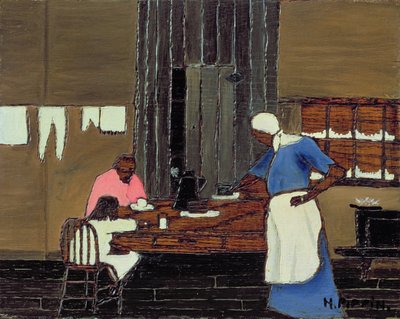 Abendessenzeit von Horace Pippin