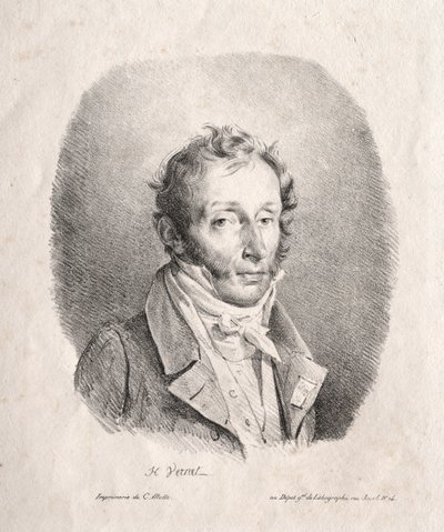 Carle Vernet von Emile Jean Horace Vernet