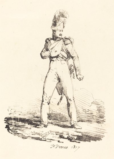 Grenadier von Emile Jean Horace Vernet