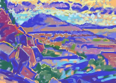 Land und Licht, Sedona von Howard Ganz