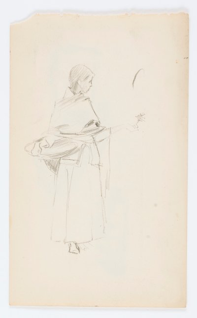Ohne Titel (Blumenmädchen) von Howard Russell Butler