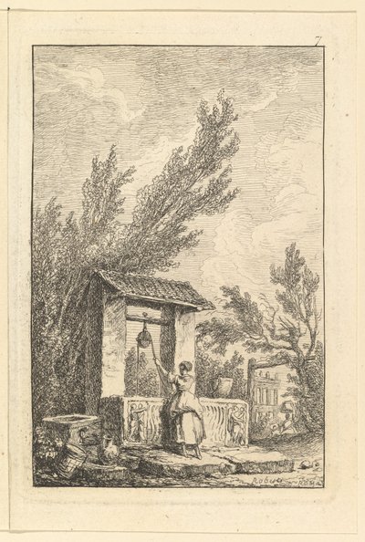 Der Brunnen von Hubert Robert