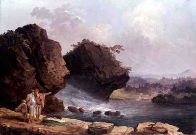 Der Wasserfall von Hubert Robert