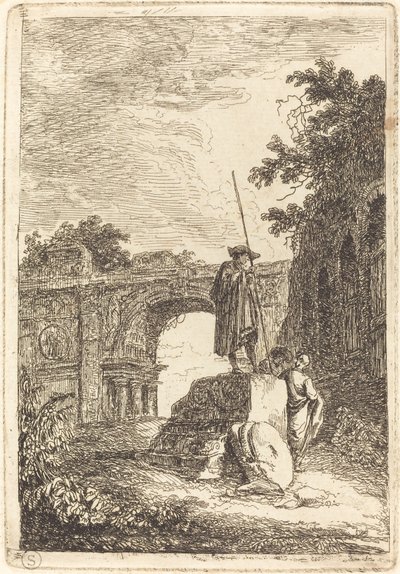 Der Triumphbogen von Hubert Robert