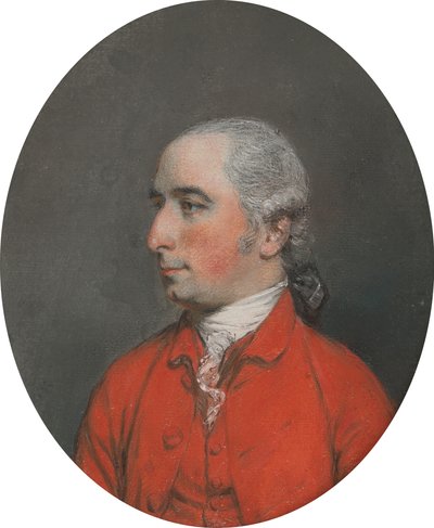 Porträt eines Gentlemans von Hugh Douglas Hamilton