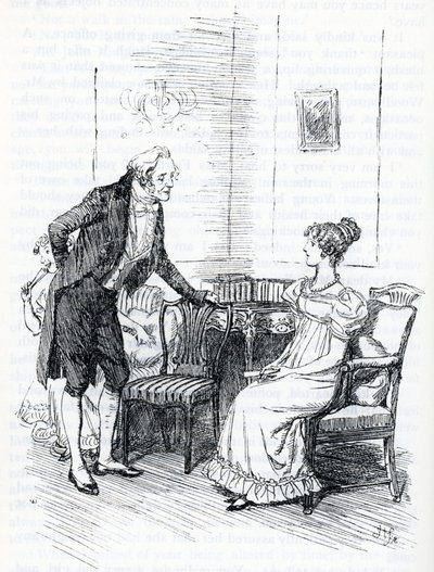 Jane Fairfax (Illustration) von Hugh Thomson