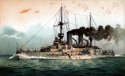 S.M. Linienschiff Mecklenburg von Hugo Graf