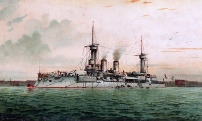 S.M. Linienschiff Weissenburg von Hugo Graf