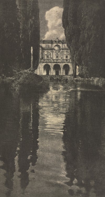Camera Work: Villa Falconieri von Hugo Henneberg