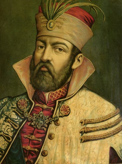 Miklos Zrinyi (1508-66), Ban von Kroatien (1542-56) von Hungarian School