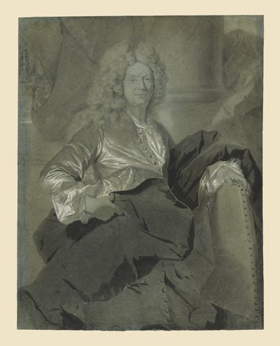 Porträt eines Mannes von Hyacinthe Rigaud