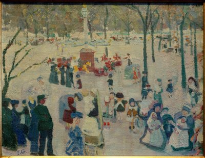 Spielplatz im Jardin du Luxembourg von Ida Gerhardi