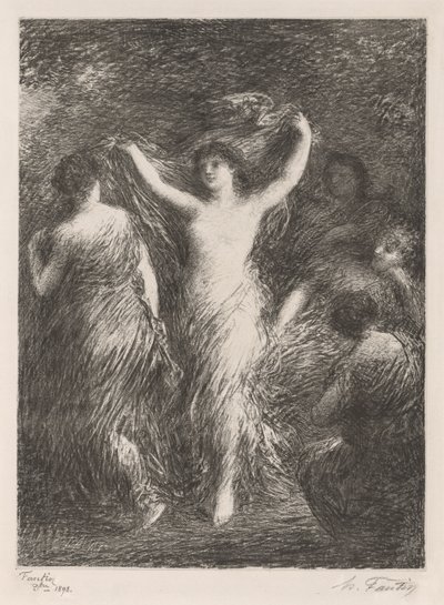 Tänze, 1898 von Ignace Henri Jean Fantin Latour