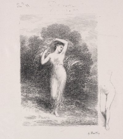 Die junge Kranke von Ignace Henri Jean Fantin Latour