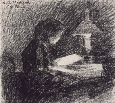 Lesen von Ignace Henri Jean Fantin Latour