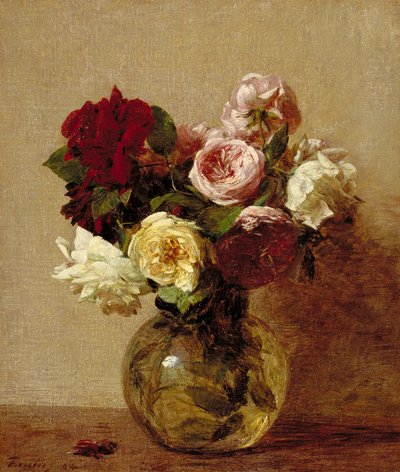 Rosen, 1884 von Ignace Henri Jean Fantin Latour