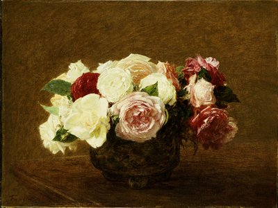 Rosen, 1894 von Ignace Henri Jean Fantin Latour