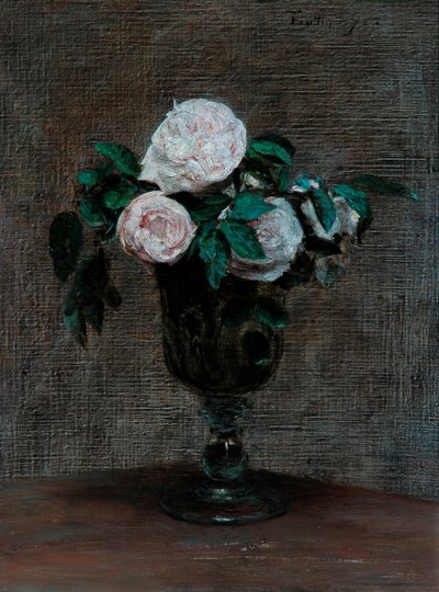 Studie von Rosen, 1872 von Ignace Henri Jean Fantin Latour