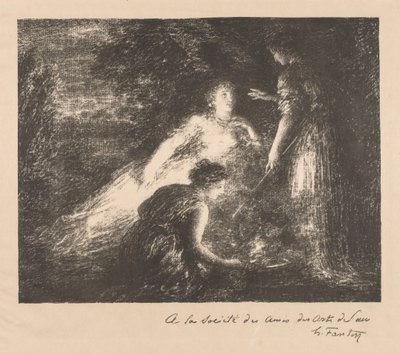 Hexerei, 1899 von Ignace Henri Jean Fantin Latour