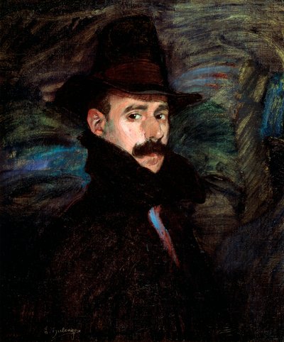 Selbstporträt, 20. Jahrhundert von Ignacio Zuloaga y Zabaleta