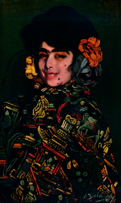Spanisches Mädchen, 1907, 1932 von Ignacio Zuloaga y Zabaleta