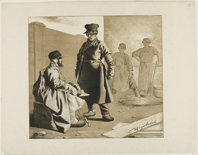 Szenen aus dem russischen Volksleben von Ignatii Stepanovich Shchedrovskii