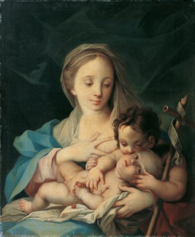 Maria mit dem Kind und dem Johannesknaben von Ignaz Stern